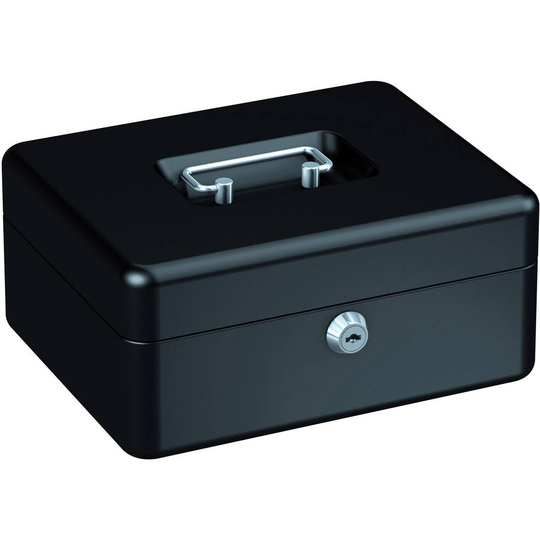 Basi 2100-0200-SCHWARZ Kassalåda (B x H x D) 200 x 90 x 160 mm Svart