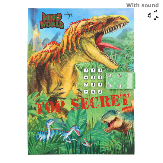 Dino World Dagbok med kod & ljud Gigantosaurus