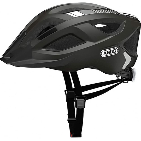 Cykelhjälm för vuxna ABUS 72546-3 Svart Storlek M Unisex Avtagbart visir (Renoverade A)