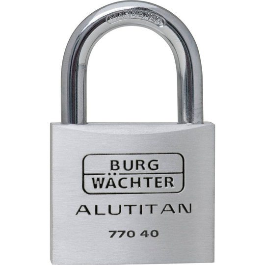 Burg Wächter 36061 Hänglås 40.00 mm Aluminium Nyckel