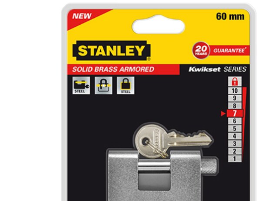 Stanley S742-022, Rostfritt stål, mässing, Stål, 1 styck