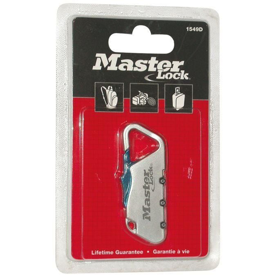 MASTER LOCK 3-siffrigt karbinhänglås