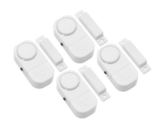 Luxorparts Fönster- och dörrlarm 4-pack