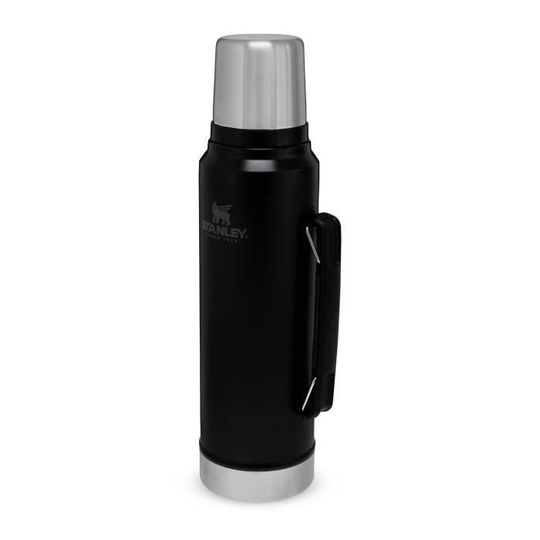 Klassisk legendarisk isolerad flaska - 1L / 1,1QT - Mattsvart - Stanley