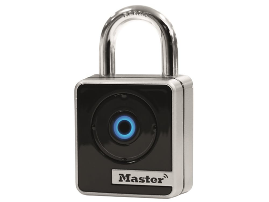 Masterlock 4400EURD, Konventionellt hänglås, Kombinationslås, Huvudnyckel, Svart, Silver, 4,7 cm, 1 styck