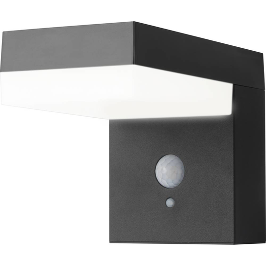 Sygonix SY-4715526 Solcells-spotlight med rörelsedetektor 6 W N/A Svart