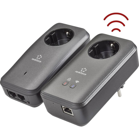 Renkforce PL600D WiFi WiFi Startset 500 MBit/s