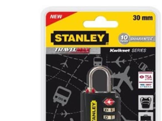 Stanley S742-057, Svart, Zink stål, 4 siffror, 1 styck