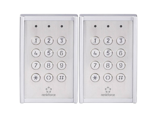 Renkforce Kodelås Overflademonteret IP65 med belyst tastatur