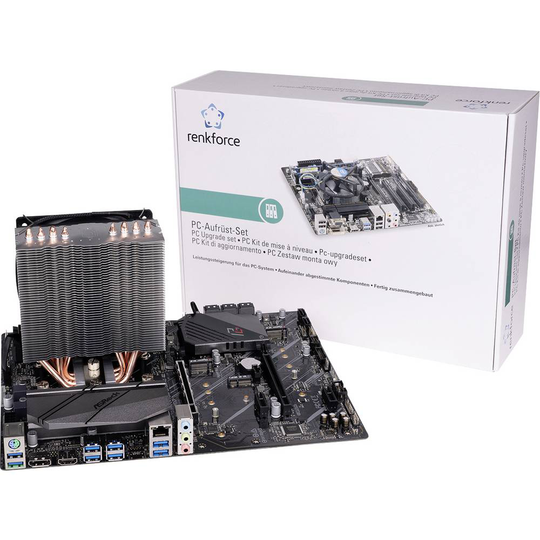 Renkforce PC Tuning-Kit (Gaming) AMD Ryzen™ 5 N/A (6 x 4.6 GHz) 16 GB AMD Radeon Vega Graphics ATX