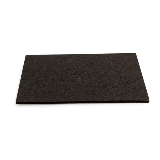 Filtbit 116 100x125mm Svart SB Habo