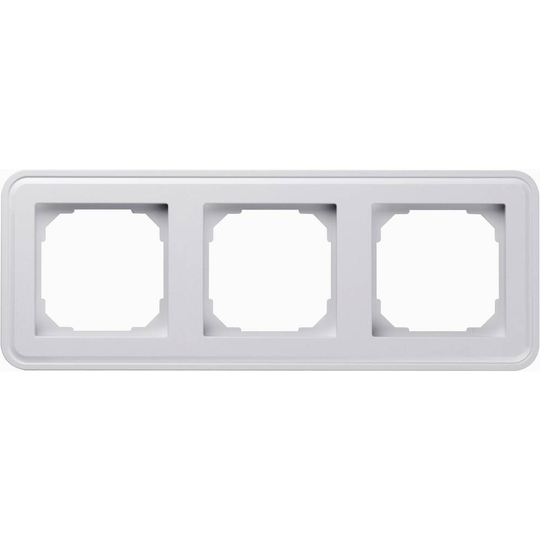 Sygonix 3x Täckram SX.11 Sygonix vit, glänsande 33594Q