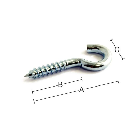 Habo 700187 Lampkrok 23 Z 50 mm, 100-pack