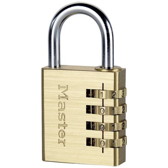 Master Lock P44298 Hængelås Guld, Sølv Kombinationslås