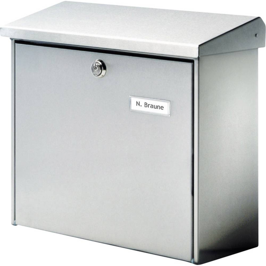Burg Wächter 4190 COMFORT 3913 NI Brevlåda Rostfritt stål Silver Nyckel