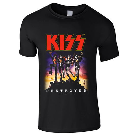 Kiss - Destroyer album Barn T-Shirt