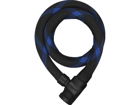 ABUS Steel-O-Flex, Wirelås, Svart, Syntetisk, Stål, Fiber, nyckel