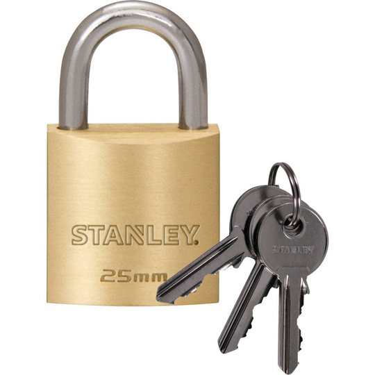 Stanley 81101 371 401 Hänglås 25 mm Nyckel