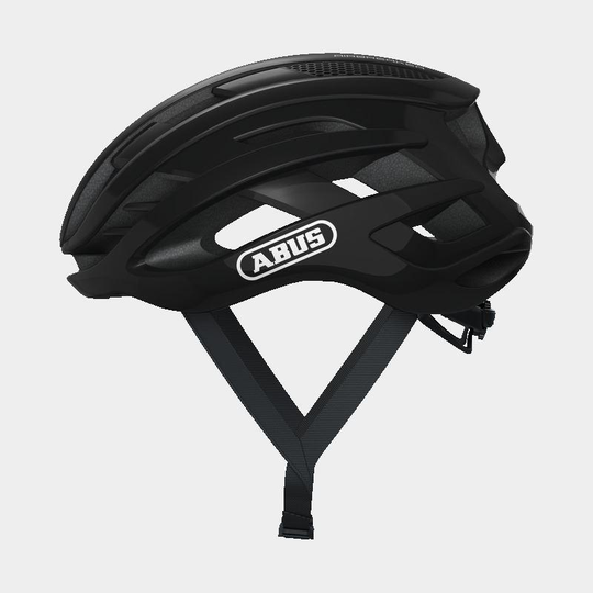 Abus AirBreaker Shiny Black, Cykelhjälm