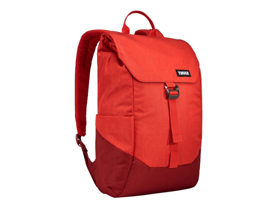 Thule Lithos TLBP-113 - Ryggsäck för bärbar dator - 14" - 15" - lava, röd fjäder