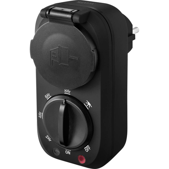 Sygonix SY-4504972 Kopplingsur analog Dagsprogram 3680 W IP44 Nedräkningsfunktion, START/STOPP-Funktion, Dimfunktion