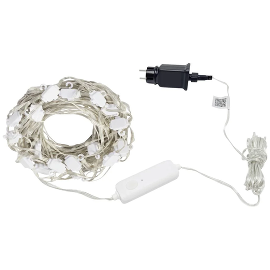 Sygonix Ljusgardin Inomhus 230 V/50 Hz 400 N/A