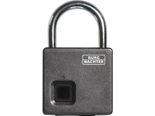 Burg Wächter Scan & Lock 610/53 SB Hængelås 53 mm Fingeraftrykslås