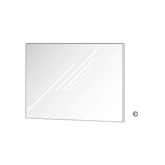 Habo 15233 Spegel 400 x 600 mm, rostfri