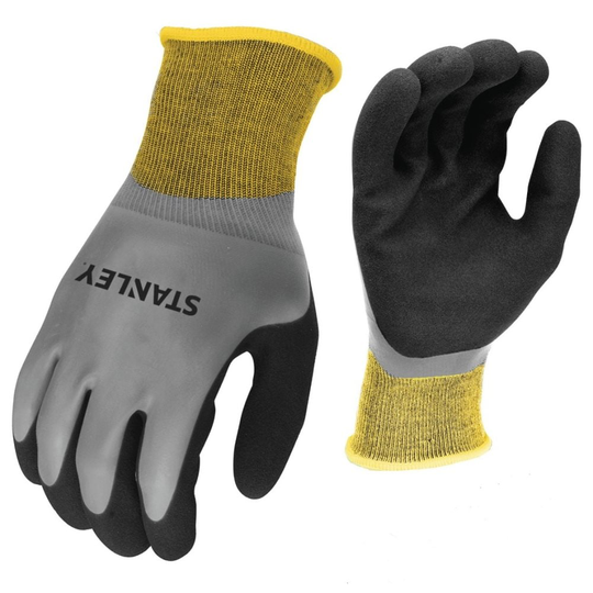 Stanley Unisex Gripper vattentäta skyddshandskar för vuxna