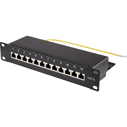 Renkforce Renkforce Nätverk Patchpanel CAT 6 1 U