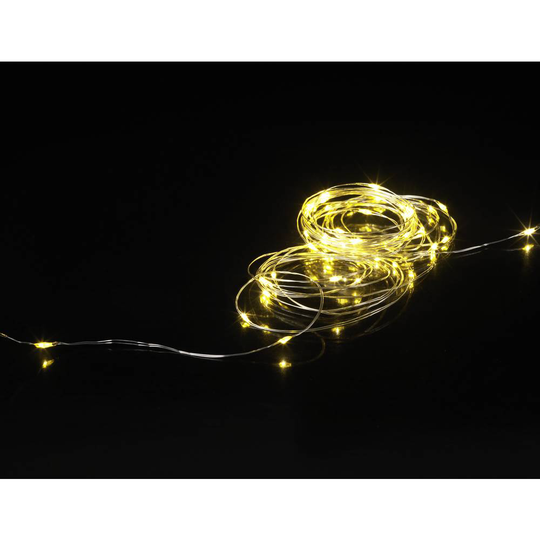 Sygonix SY-4722036 Miniljusslinga Inomhus via USB LED N/A Belyst längd: 5.4 m