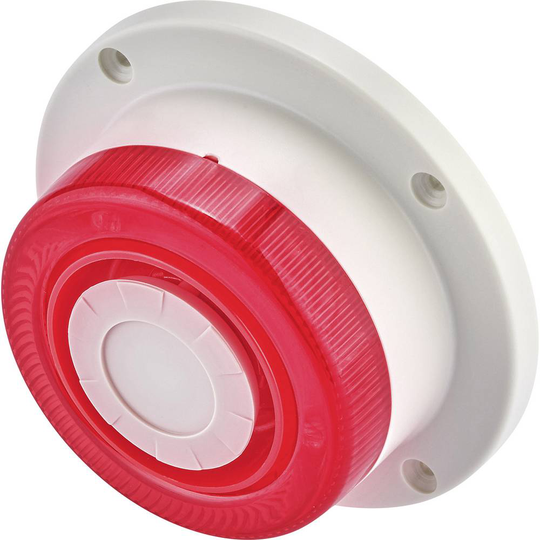 Larmsiren med blixtljus 112 dB Utomhus Sygonix SY-5045316