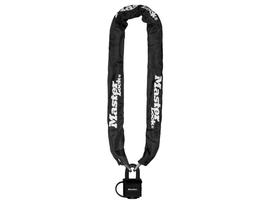 MASTER LOCK 8390EURDPRO, Kedjelås, Svart, Stål, Stål, Nylon, Stål