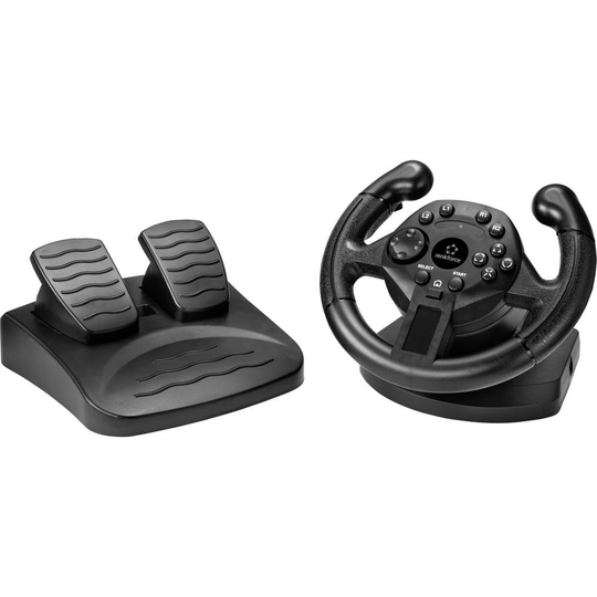 Renkforce RF-GW-200 Ratt USB PC, PlayStation 3 Svart inkl. Pedal