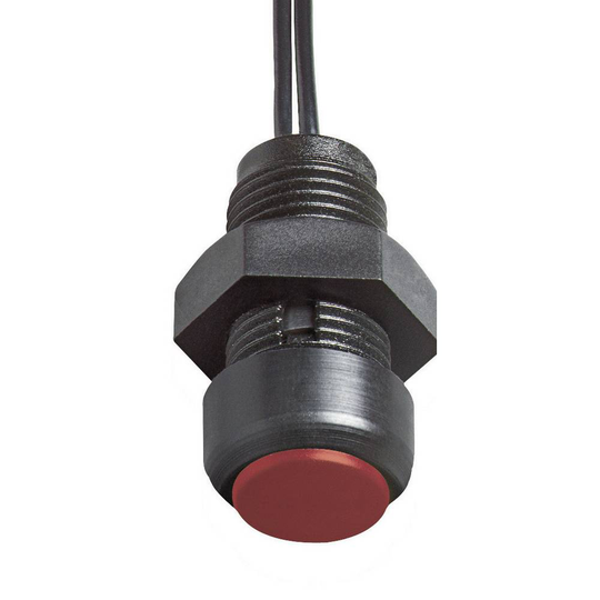 Elobau 145MT01A-RD 145MT01A-RD Tryckströmställare 48 V DC/AC 0.2 A 1x På/(Av) IP67 momentan 1 st