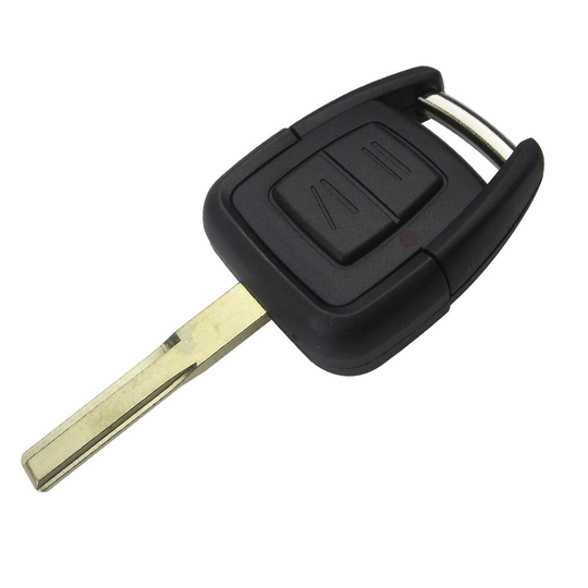2 knappar bilnyckelbyte Opel HU43 blad