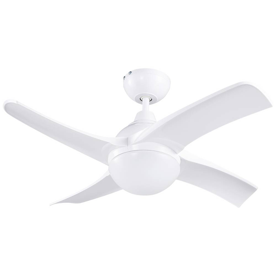 Sygonix Takfläkt (Ø x H) 910 mm x 370 mm Vingfärg: Vit Kapslingsfärg: Vit
