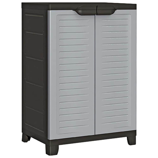 vidaXL Plastskåp 65x45x97 cm
