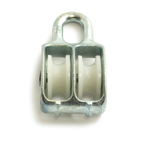 Talja Dubbel 504 25 mm Galv SB Habo