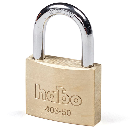 Hänglås 403-50 Mässing SB Habo