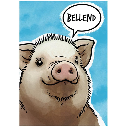 Cute But Abusive Bellend Mini Poster
