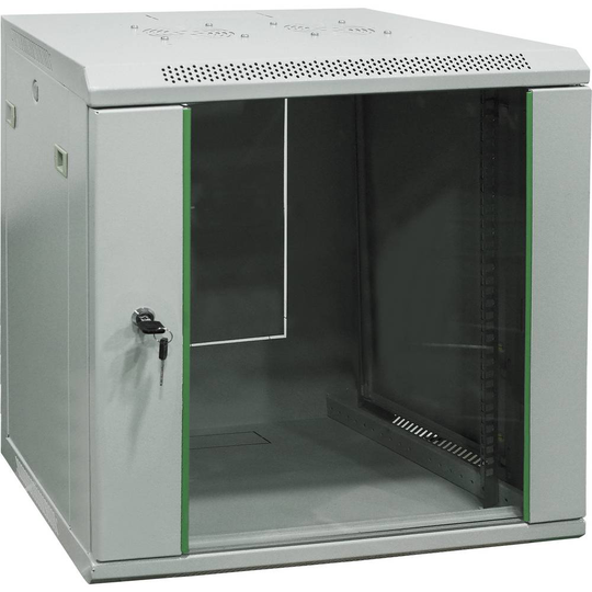 Renkforce RF-NC-130 19 väggskåp (B x H x D) 600 x 638.4 x 450 mm 12 U Grå (RAL 7035)