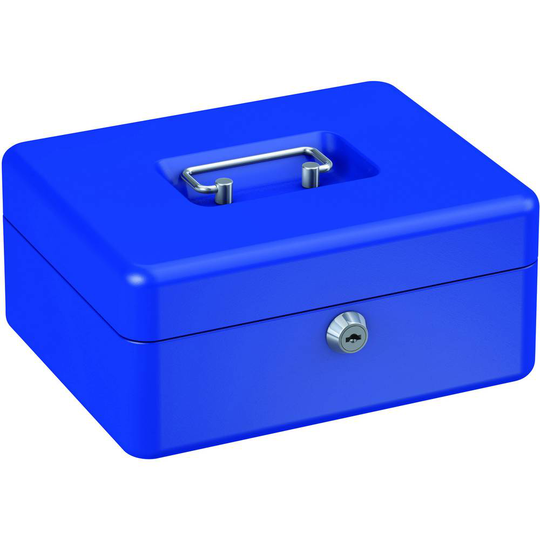 Basi 2100-0200-BLAU Kassalåda (B x H x D) 200 x 90 x 160 mm Blå