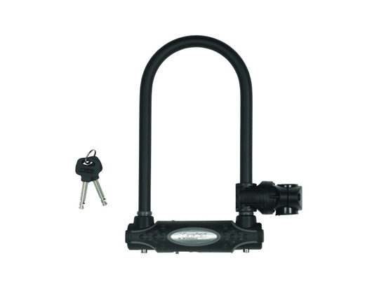 MASTER LOCK 8195EURDPRO, U-lås, Svart, Stål, Vinyl, 1,3 cm, nyckel