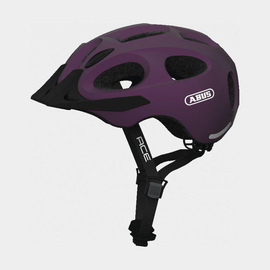 Abus Youn-I ACE Metallic Plum, Cykelhjälm