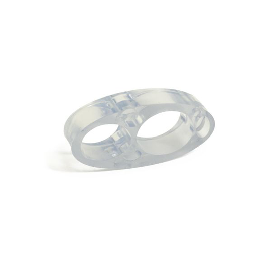 Habo Kombo Handtagsbuffert transparent, 2-pack