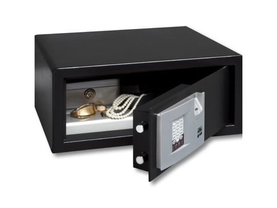 BURG-WÄCHTER Point 3 E FS Lap, Väggkassaskåp, Svart, Elektronisk, 27,9 l, Golv/vägg, CE