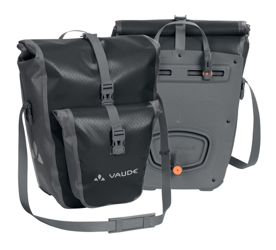 Vaude Aqua Back Plus 51L | 2-pack cykelväskor | Svart