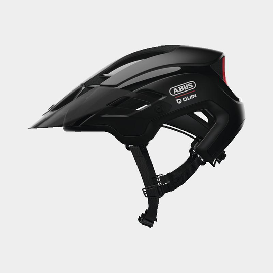Abus MonTrailer QUIN Velvet Black, Cykelhjälm