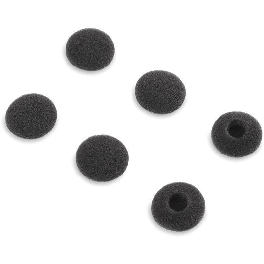 Renkforce RF-EBC-210 On-ear Öronkuddar för hörlurar 6 st 17.5 mm Svart